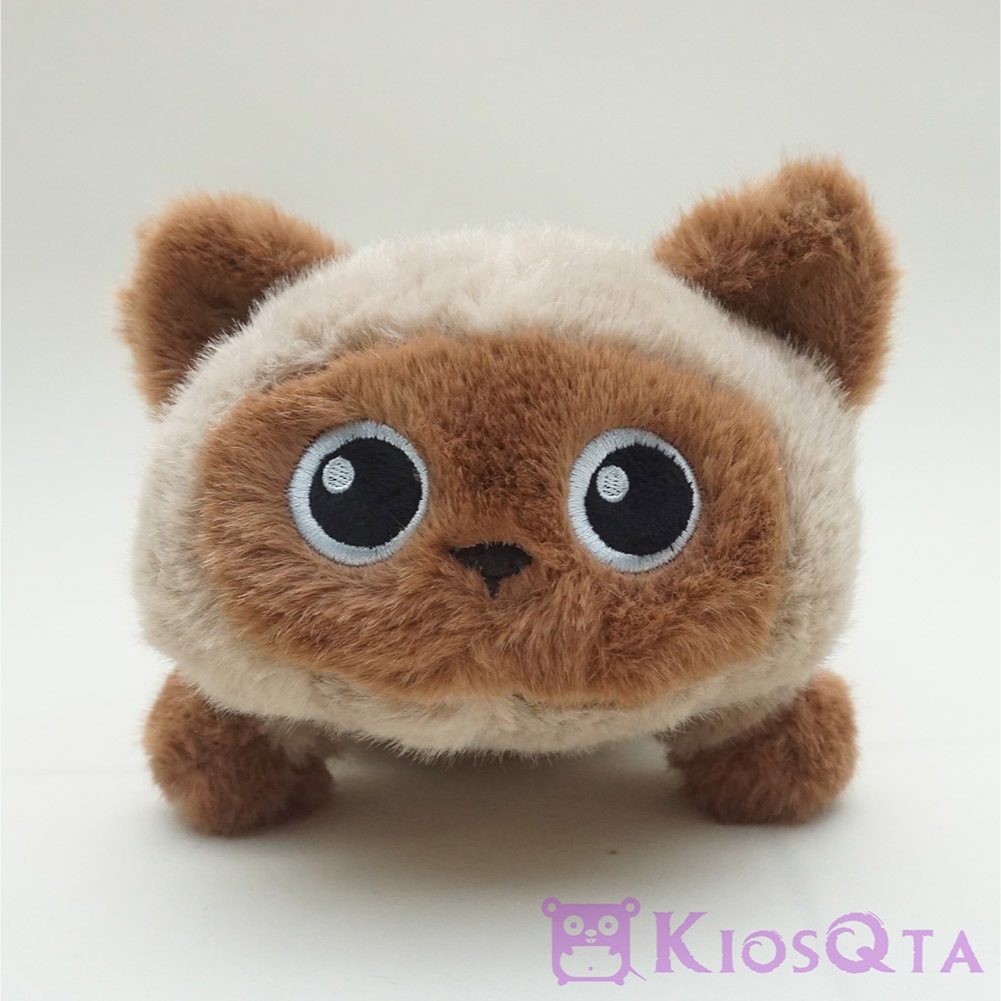 Boneka kucing tiarap coklat small