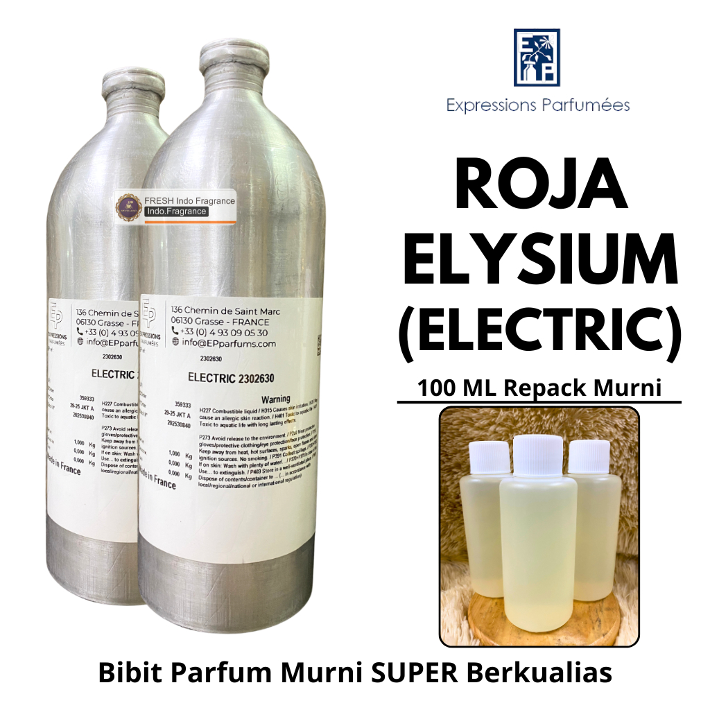ROJA ELYSIUM ( ELECTRIC ) Bibit Parfum SUPER 100 ML Repack EXPRESSIONS