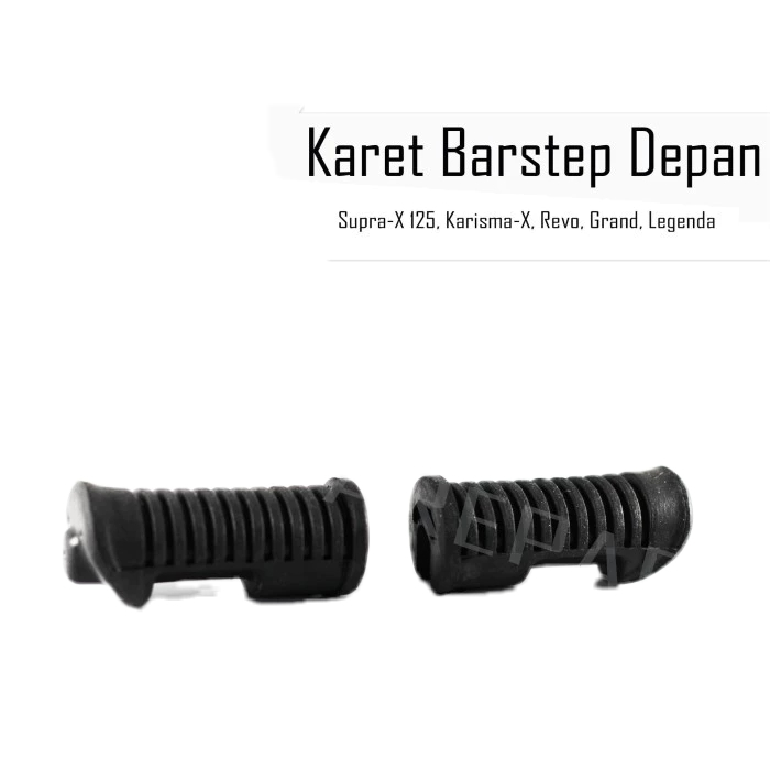 [RANDM TEBAL] KARET PIJAKAN KAKI KIRI KANAN / BARSTEP FOOTSTEP / FOOT STEP DEPAN ASTREA GRAND IMPRES