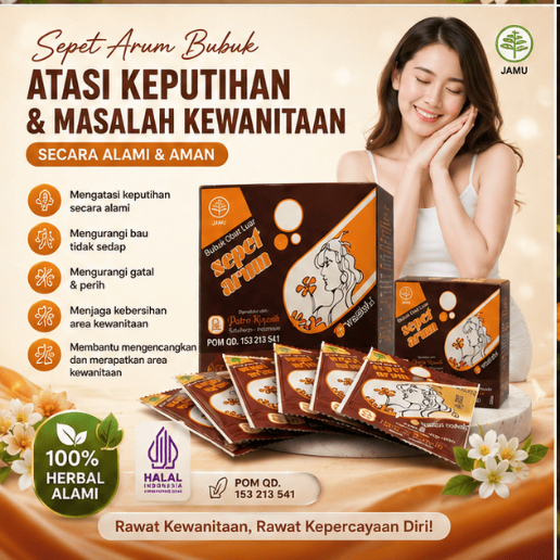 Sepet Arum Bubuk Cebok Wangi Kewanitaan Perapat MIss V Pembersih Keset