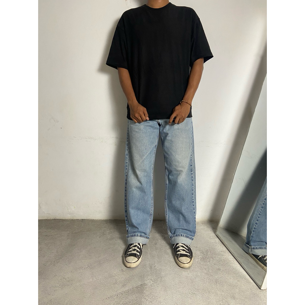 LEVIS 569 LIGHT BLUE BAGGY JEANS