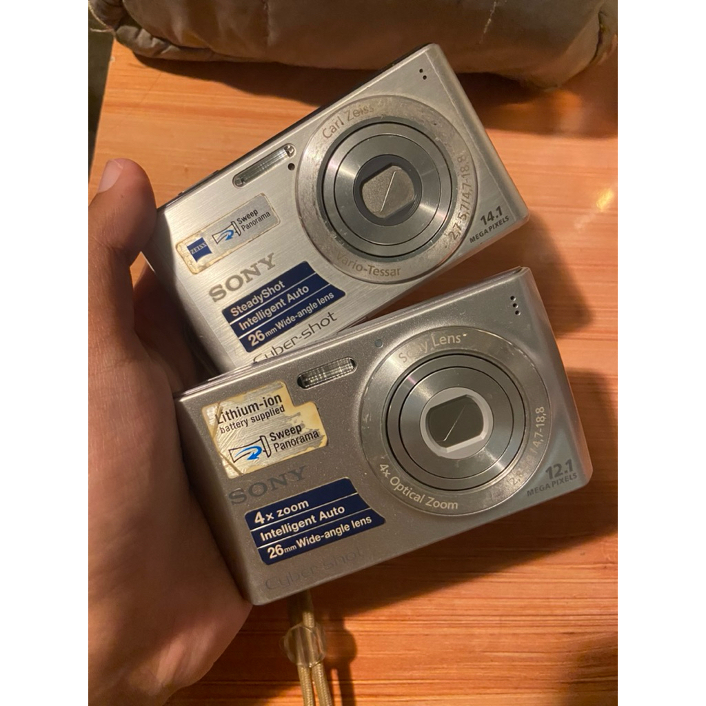 [SOLD] digicam sony cybershot w510 and w530