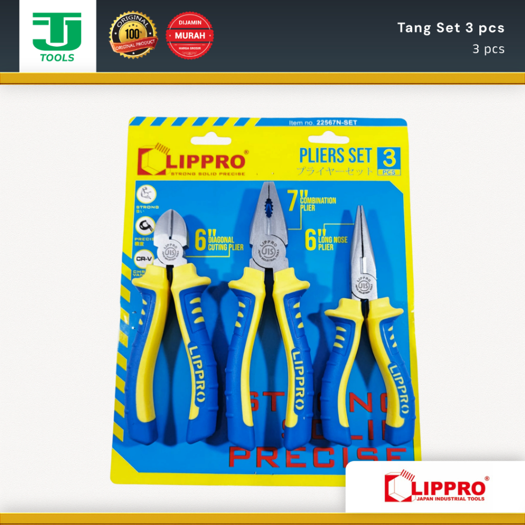 Tang Set (3 pcs) - Lippro
