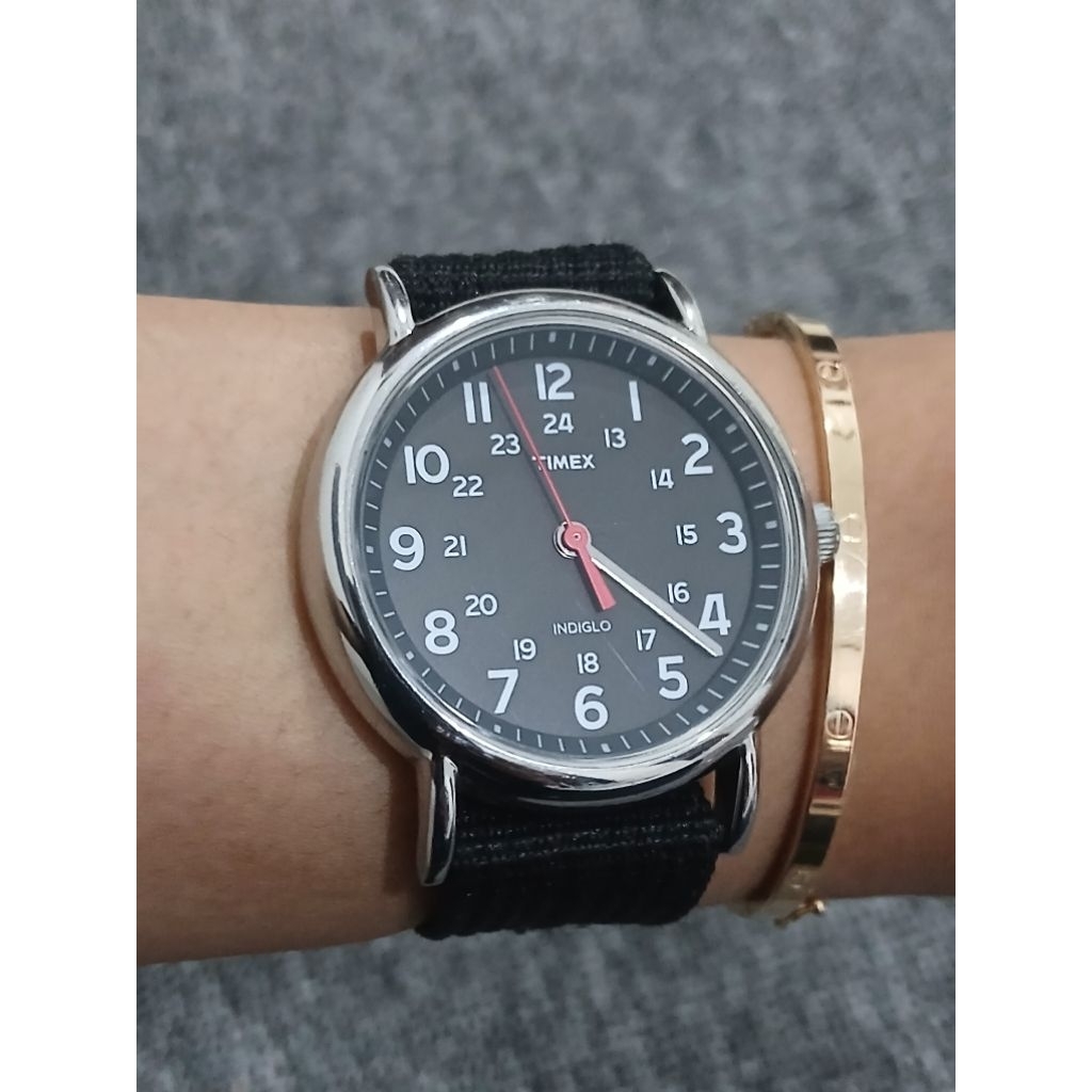JAM TANGAN TIMEX WEEKENDER INDIGLO T2N647
