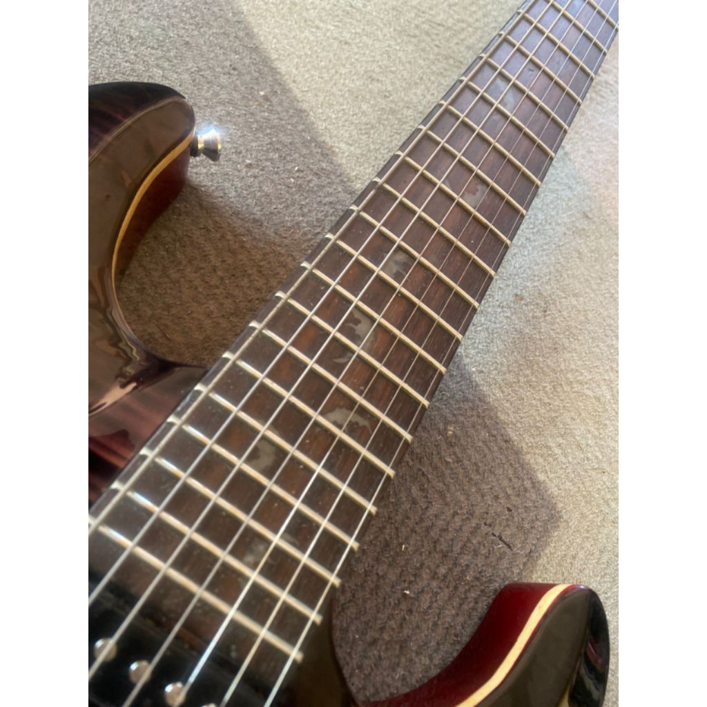 gitar schecter 7string keren
