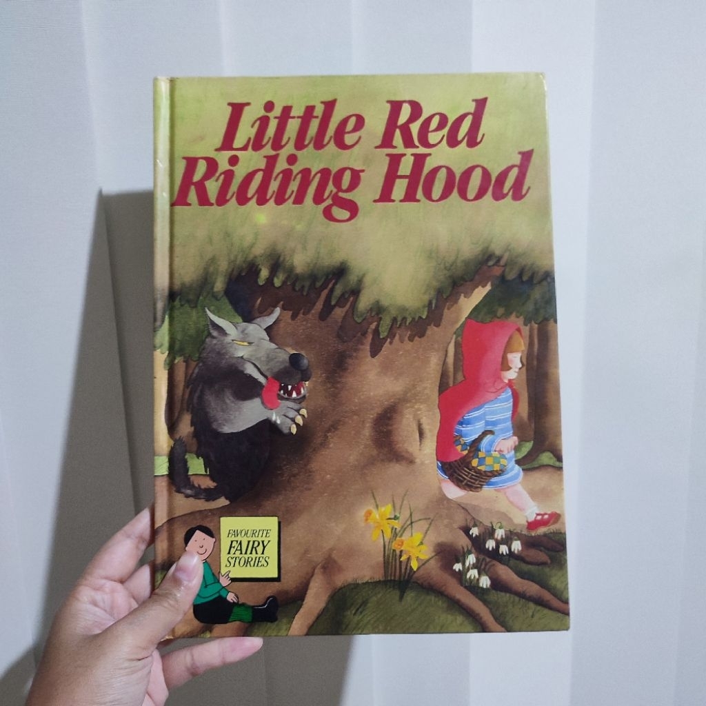 hardcover cerita anak vintage Little Red Riding Hood 1984 (preloved)