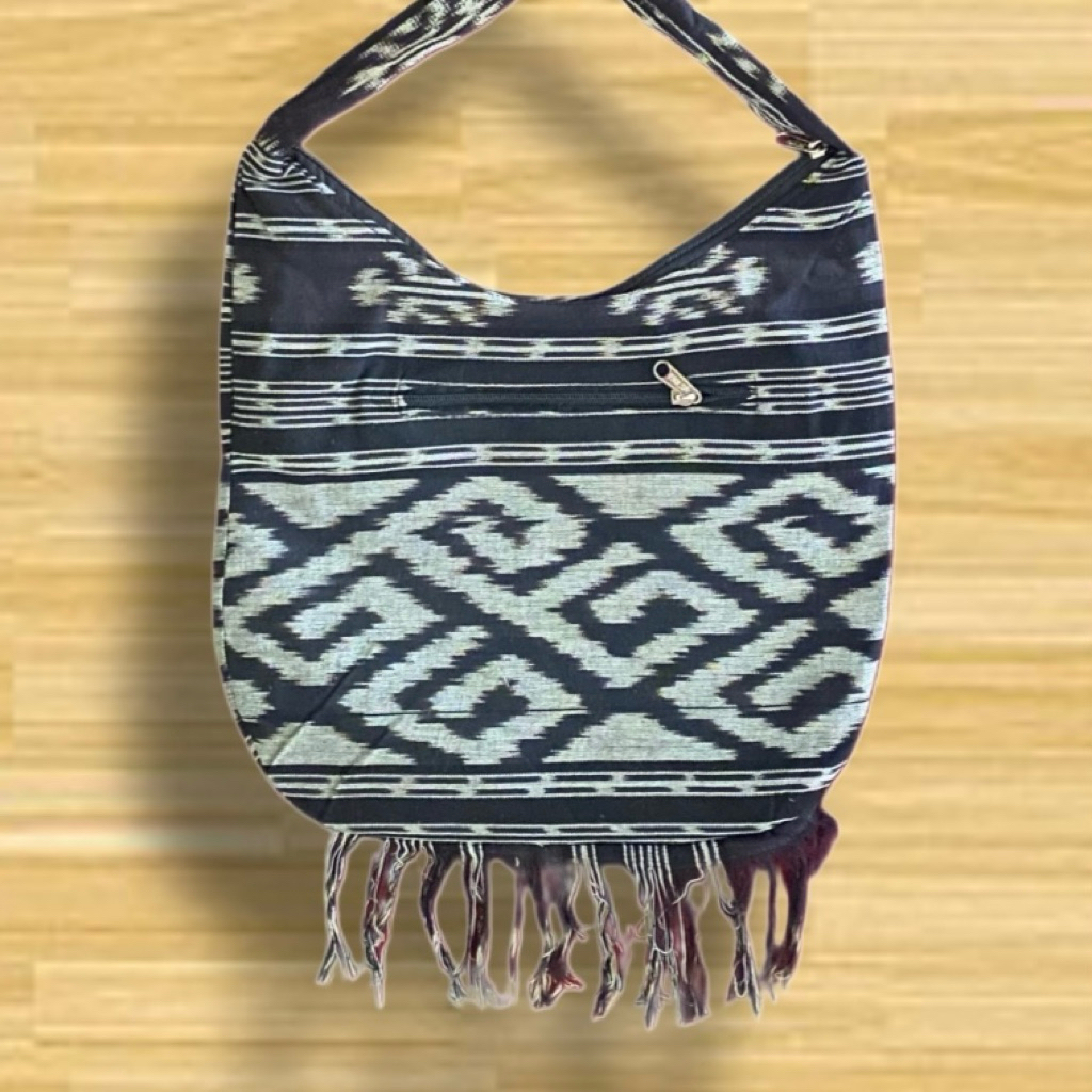 Tas Tenun Besar Model Selempang Tenun Toraja Tenun Ethnic Tenun Dayak Motif Banyak Pilihan