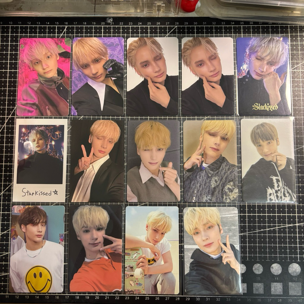 PC PHOTOCARD TXT HUENINGKAI 7TH YEAR A MOMENT OF STILLNESS IN THE THORNS, STARKISSED, BROADCAST BC F