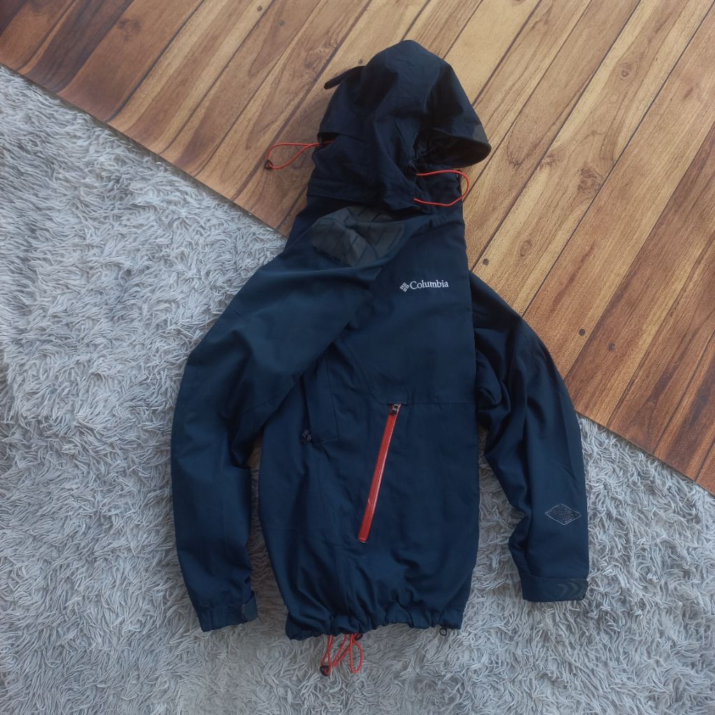 Jaket Outdoor Columbia Omni Tech Gorpcore Waterproof NOT goretex blocktech running sports lightweigh