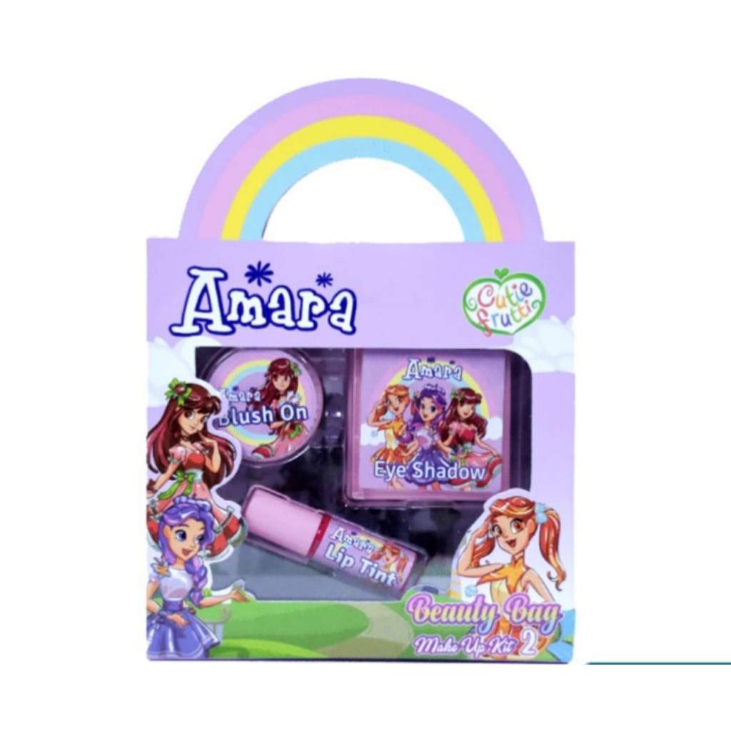 Amara Beauty Bag Make Up Kit 2 Mainan Anak 1 pcs