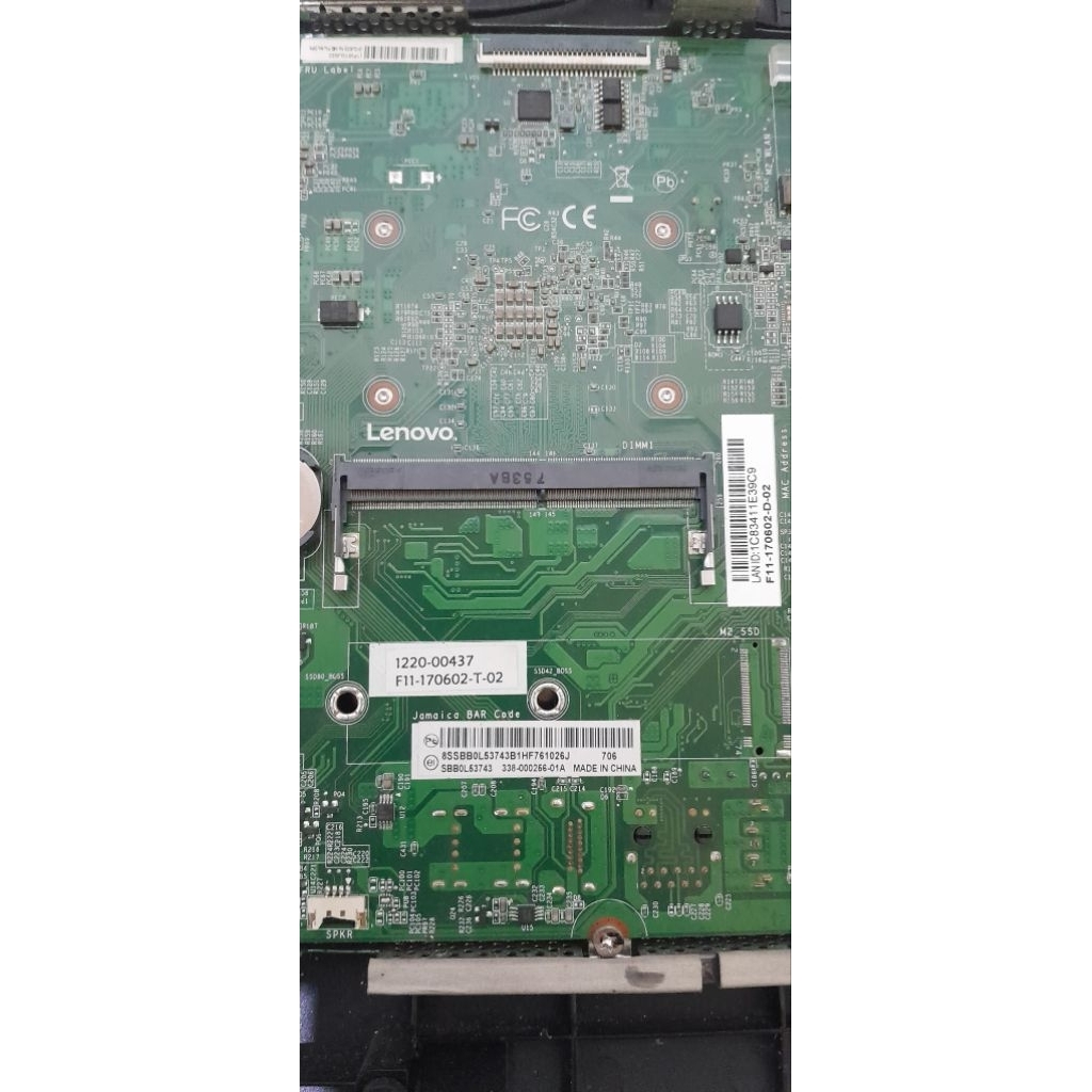 MOTHERBOARD MOBO LENOVO IDEACENTRE AIO 310-20ASR ORIGINAL