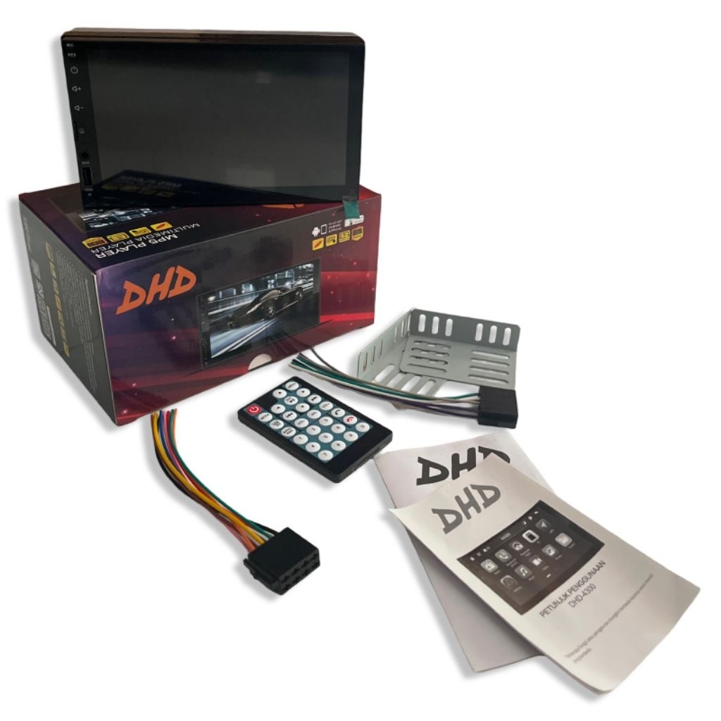 Head unit Double din 7 inch DHD 4300 DHD-4300 mp5 usb bluetooth mirrorlink