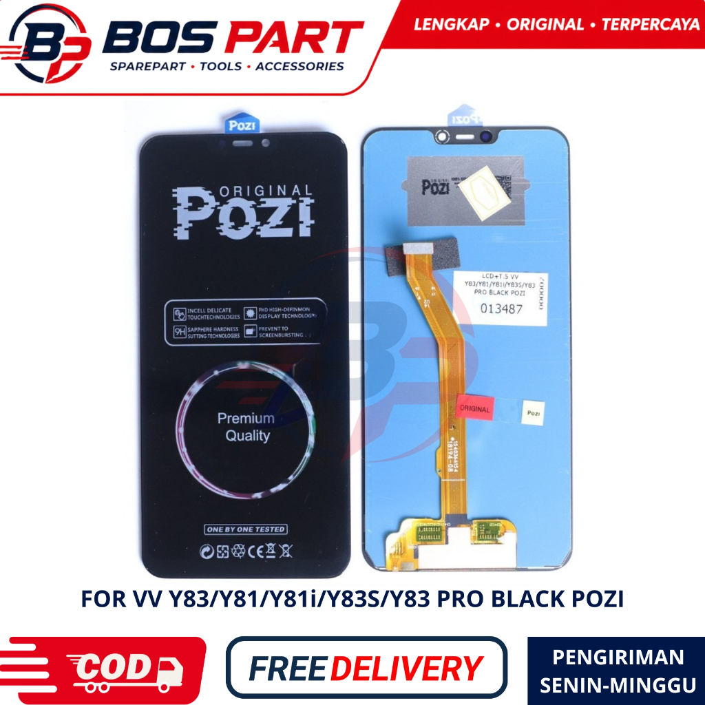 LCD TOUCHSCREEN VIVO Y81 / Y81i / Y81S / Y83 / Y83A / Y83S / Y83 PRO