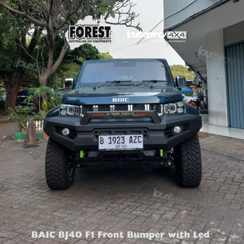 BULLBAR - Forest 4x4 F1 Front Bumper with Led for BAIC BJ40 Plus