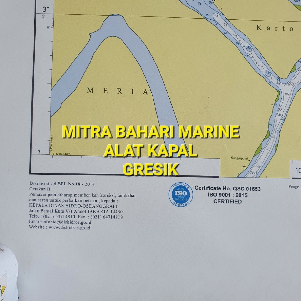 Peta Laut No. 161 / Peta Laut Indonesia
