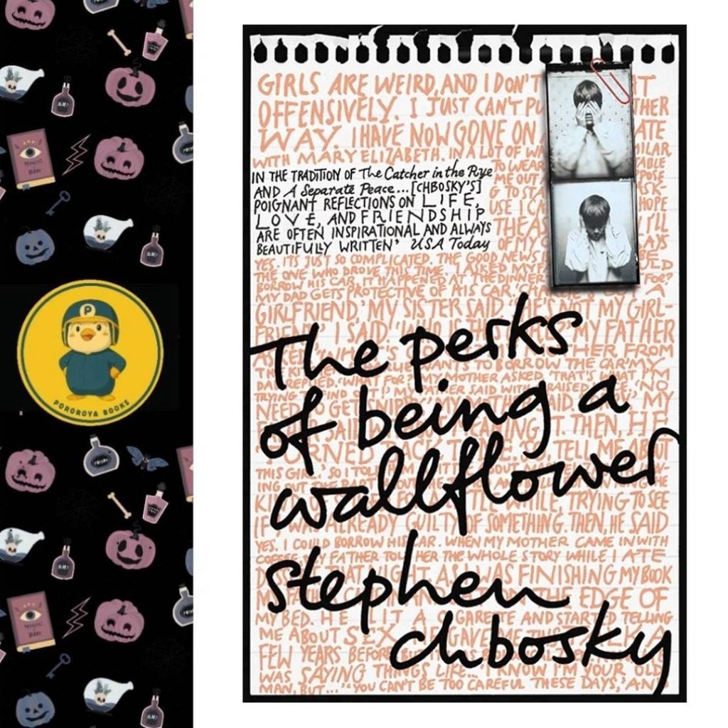 100% ORI Novel THE PERKS OF BEING A WALLFLOWER Stephen Chbosky (English Book, Import, Paperback) Sim