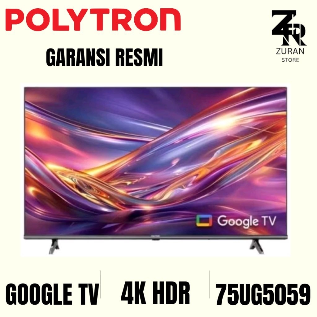 POLYTRON 75UG5059 4K GOOGLE TV 75 inch