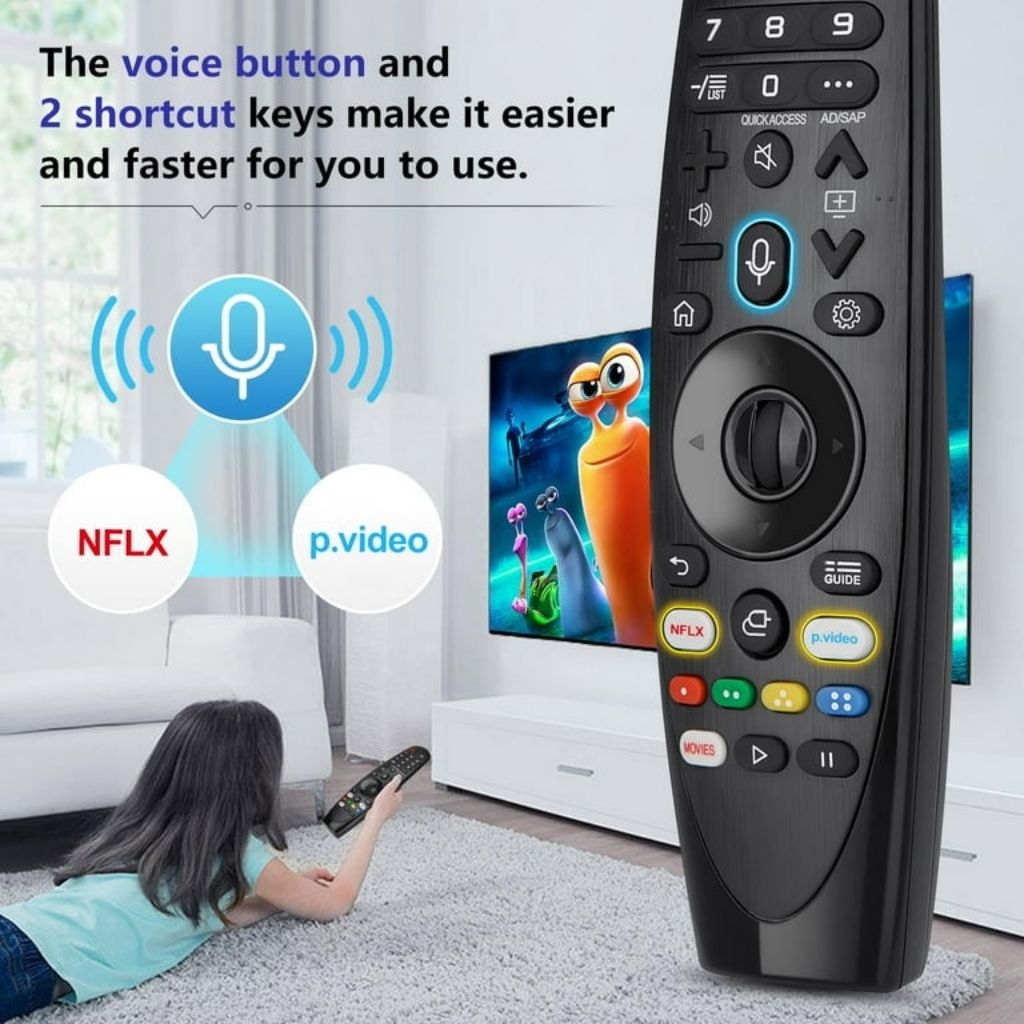 Remote Remote LG Smart TV Magic Remote TV LG Smart Cursor Netflix Youtube Garansi