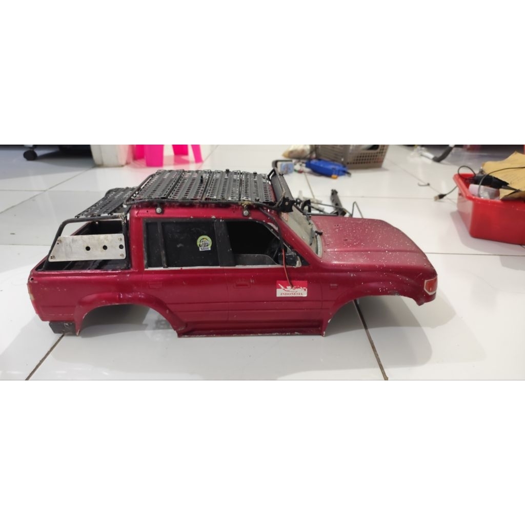 body rcrun lc80 custom double cabin