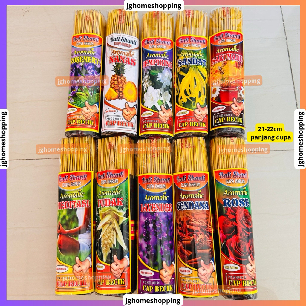 Bali shanti hiodupa harum pendek 22cm dupa mini abudingin