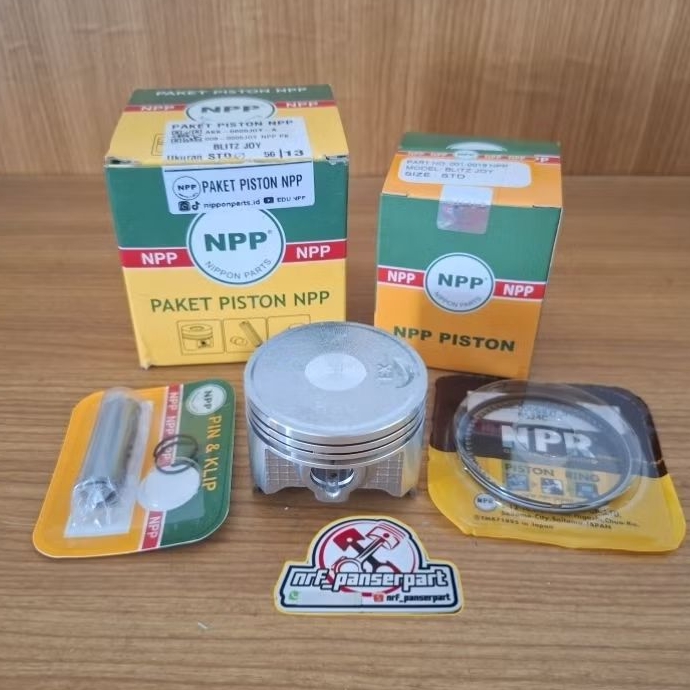PISTON KIT SEHER SET RING KAWASAKI BLITZ JOY BLITZ R 125 ATHLETE STD/STANDAR 25/50/75/100( 56/56,25/