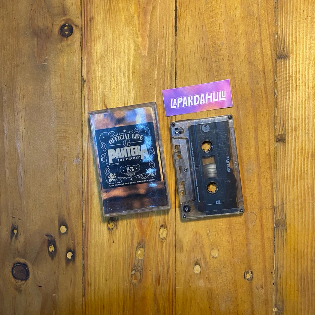Kaset Pita Pantera - Official Live