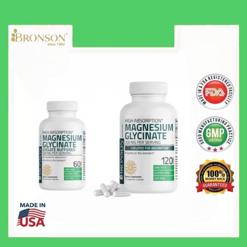 BRONSON - Magnesium Glycinate 200MG