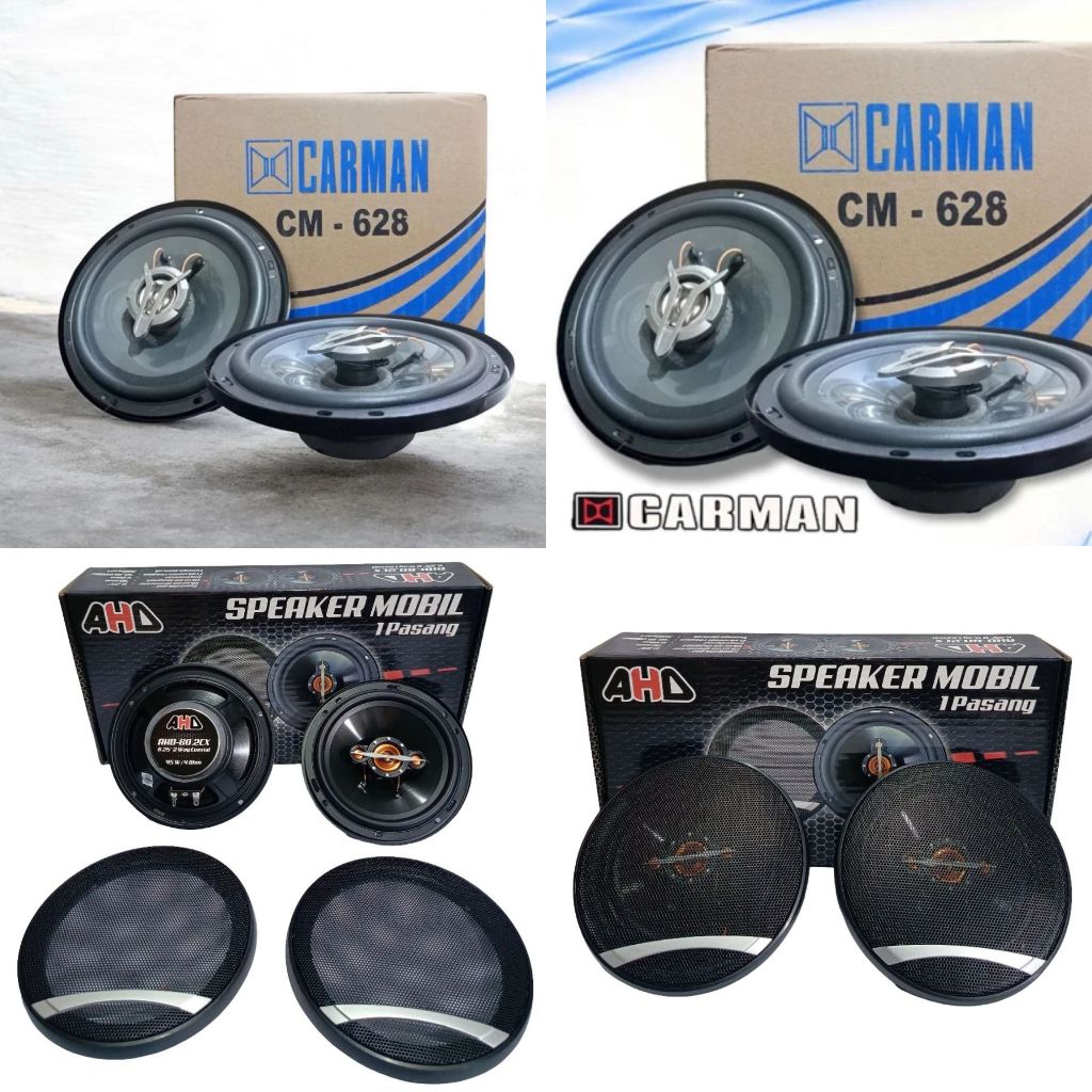 Speaker Pintu 6,25 Inch AHD Coaxial / Speaker Pintu Mobil 6 Inch Carman