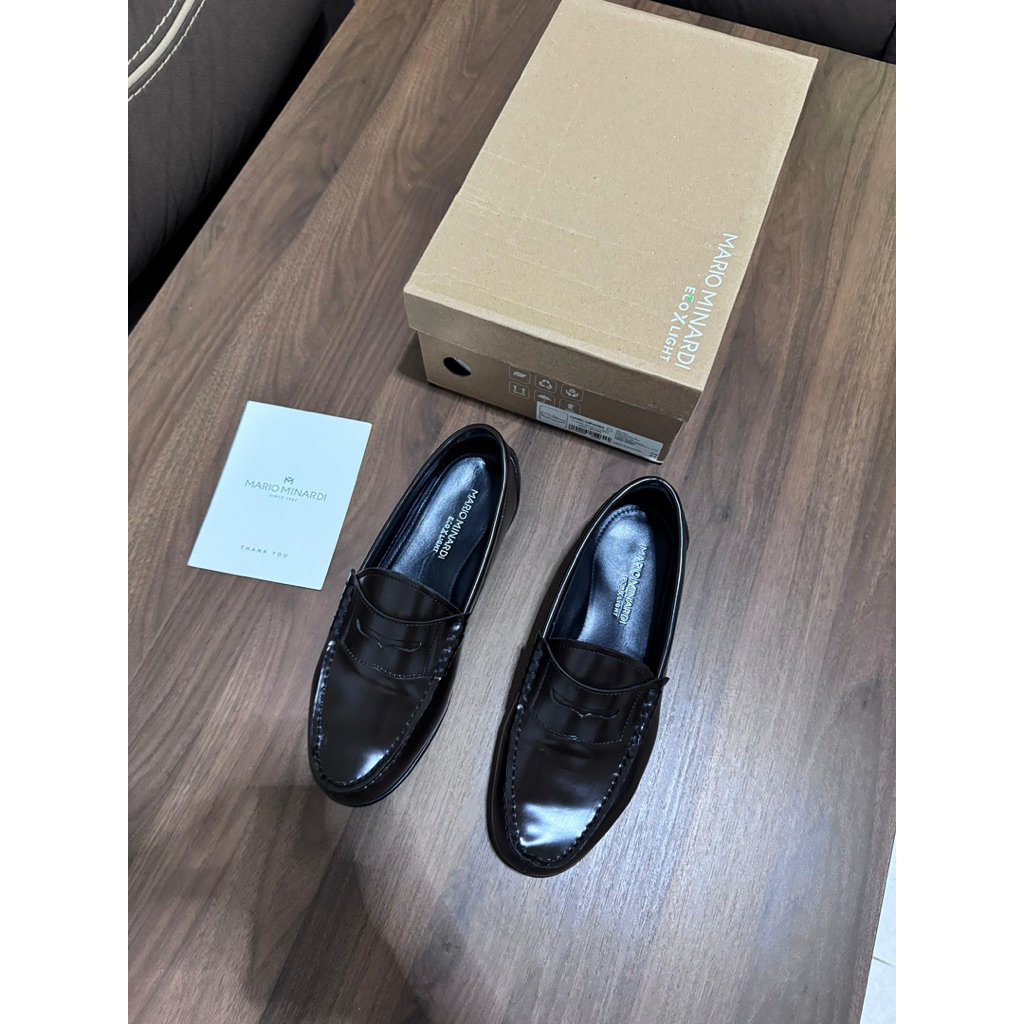 loafers mario minardi brown