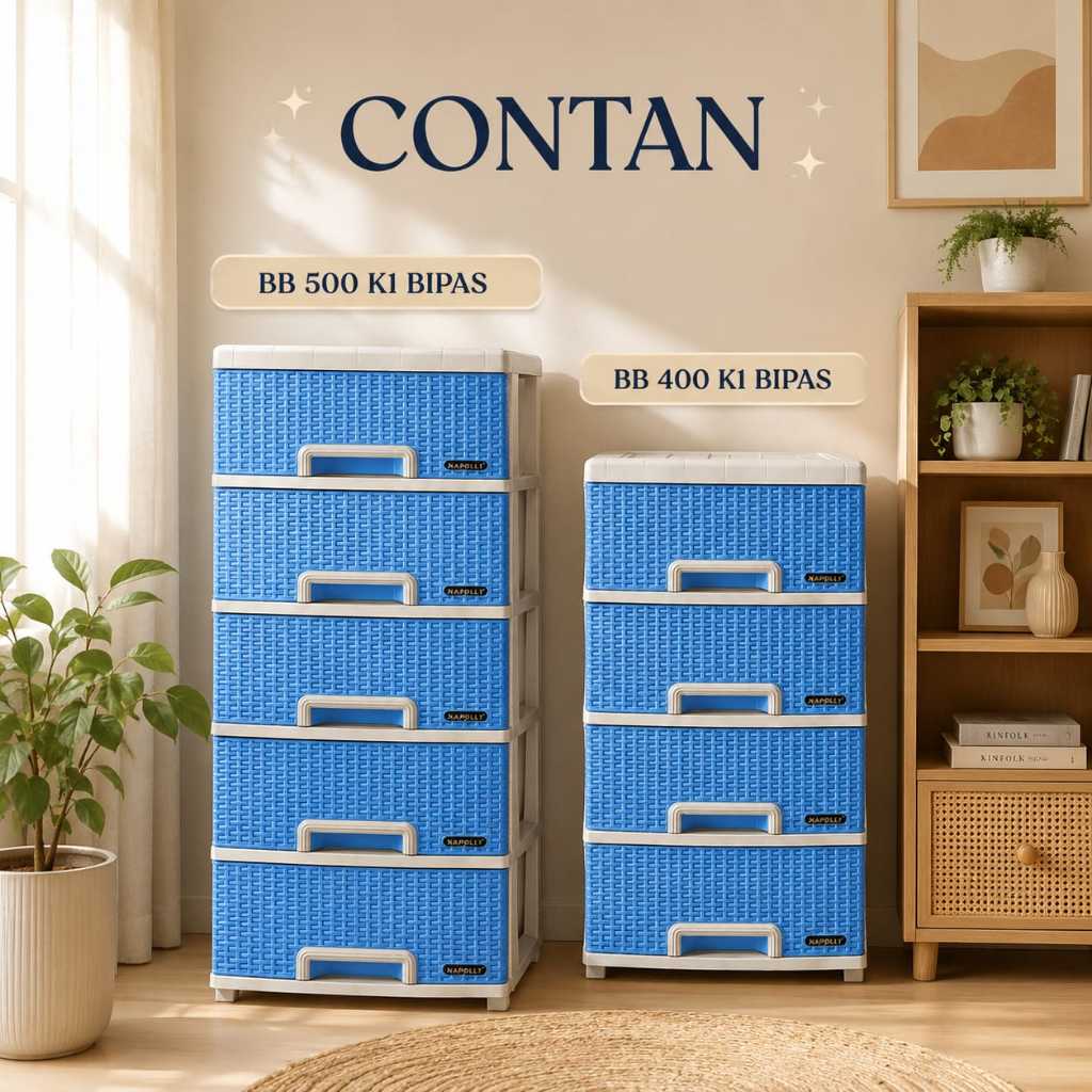 Container Plastik Napolly CONTAN BB 400 K1 & CONTAN BB 500 K1