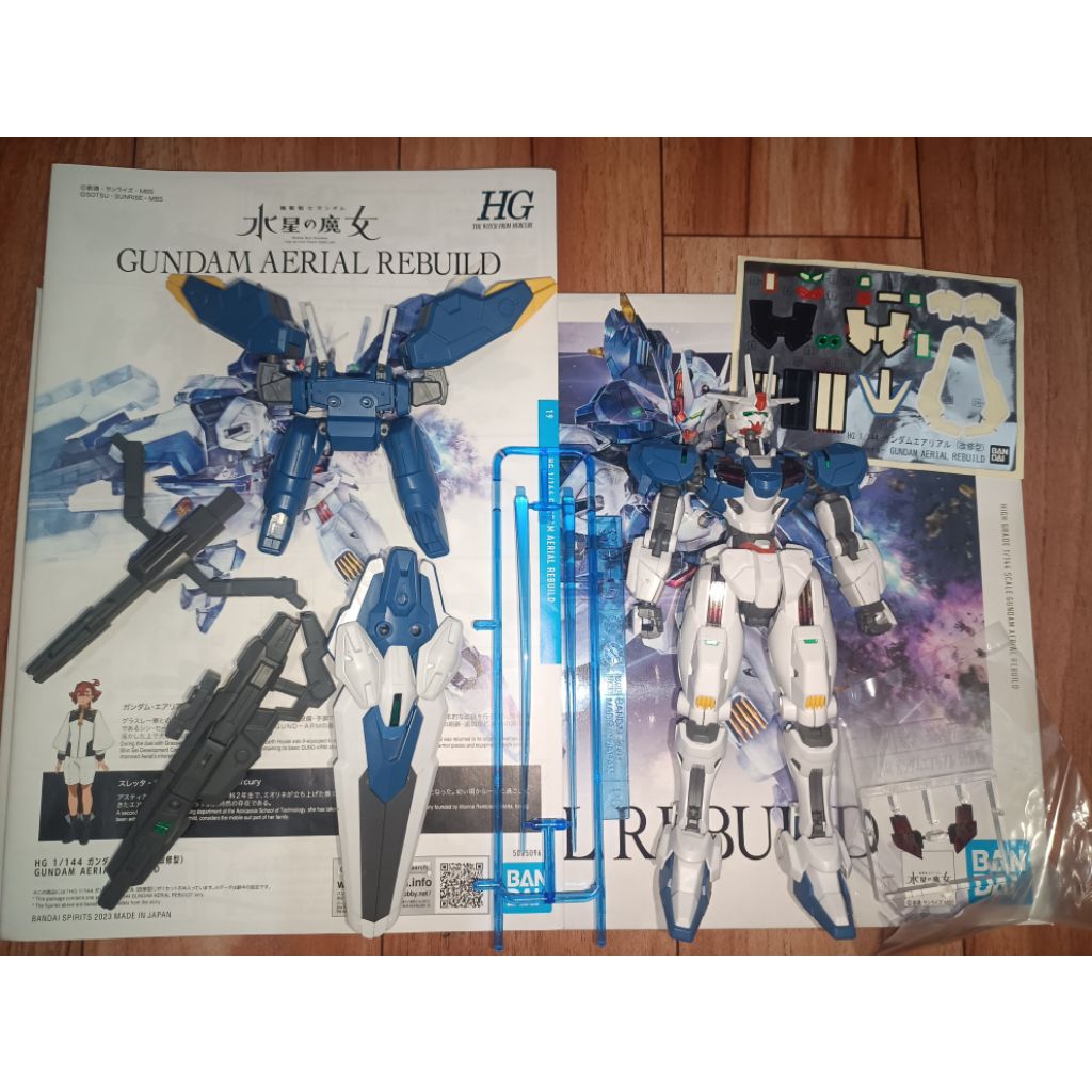Gundam Aerial Rebuild Bandai - second