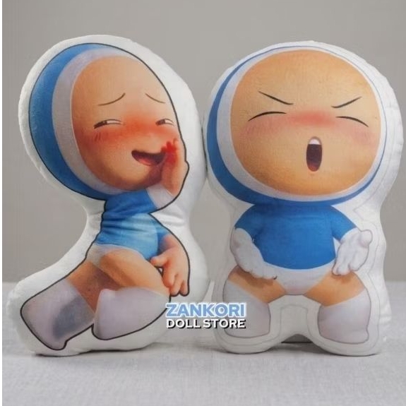 BONEKA BANTAL YUMI'S CELLS - SHIN SHONROOK | Plush Pillow Custom Handmade Merchandise | Dekor Kamar 