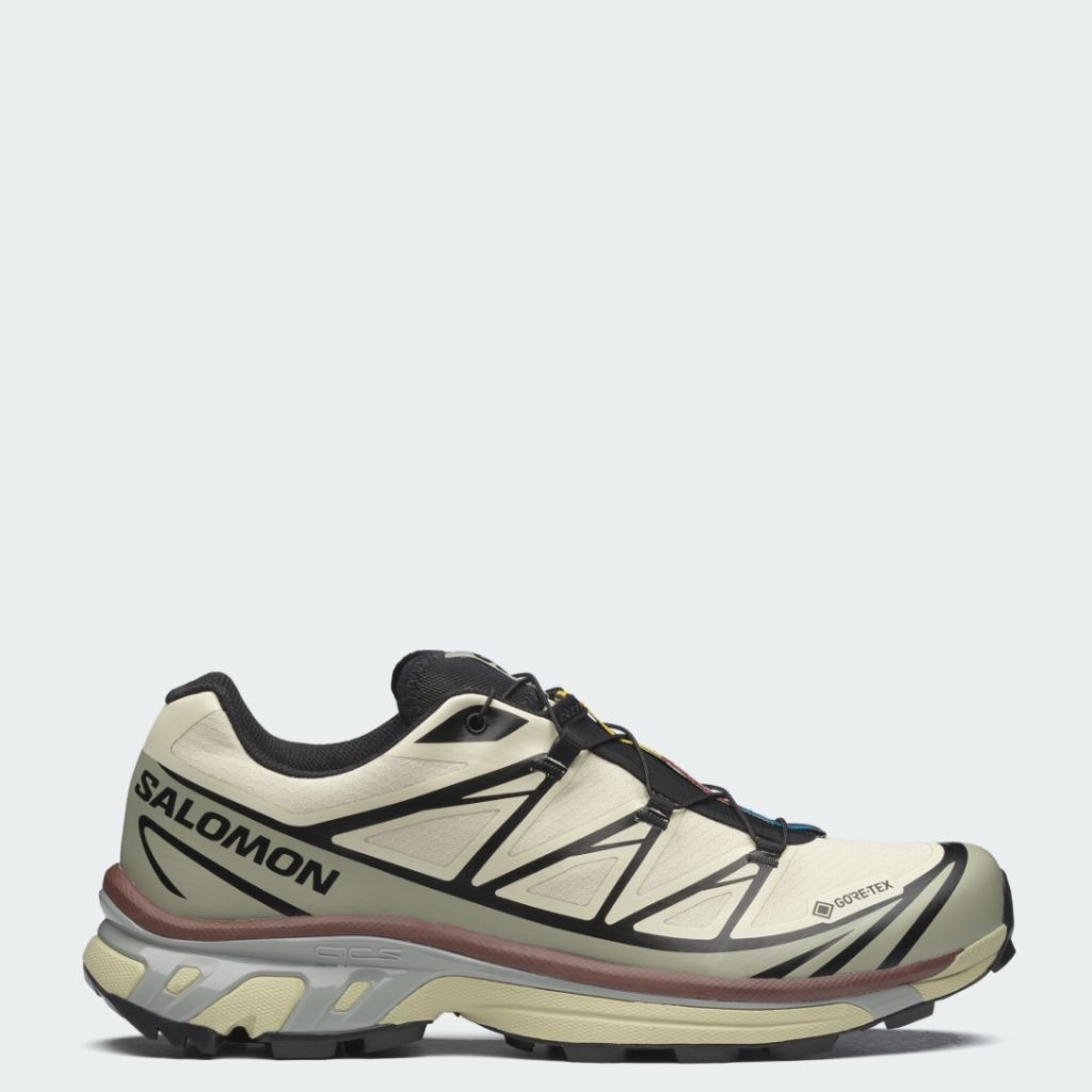 Salomon XT 6 Gore Tex Hiking Aspargus Green Unisex Shoes Original
