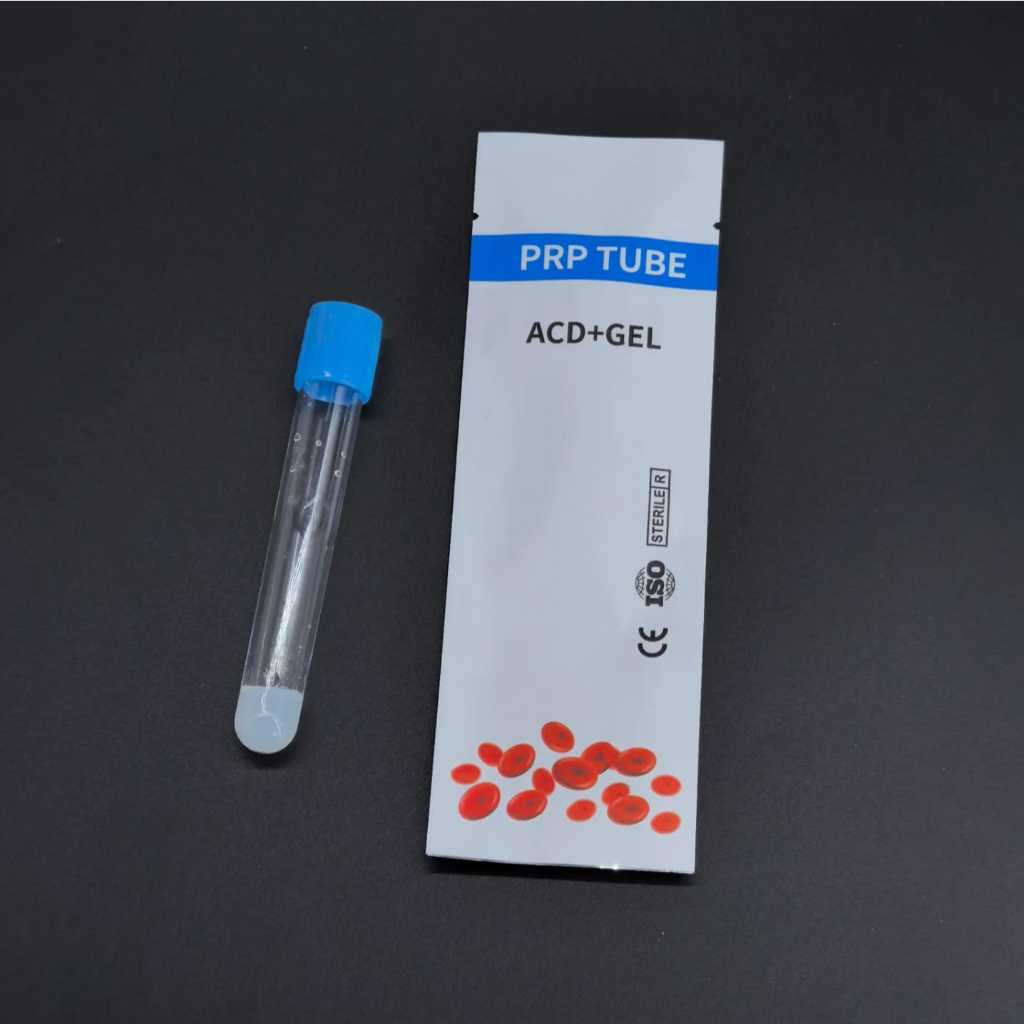 Prp Tube ACD + Gel dan HA 10 Ml Tabung Prp Steril  Perawatan Melasma Flek Bopeng Menghaluskan Mencer