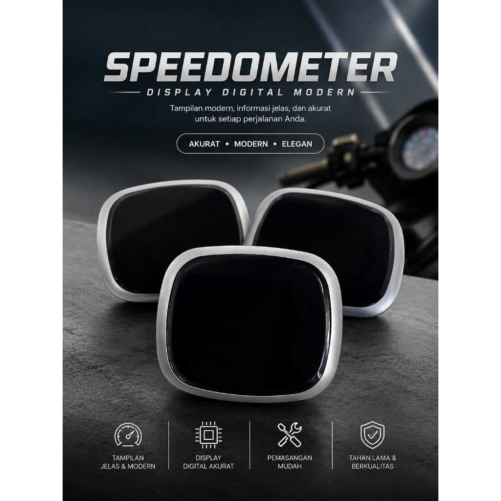 SPEEDOMETER SEPEDA LISTRIK RD2