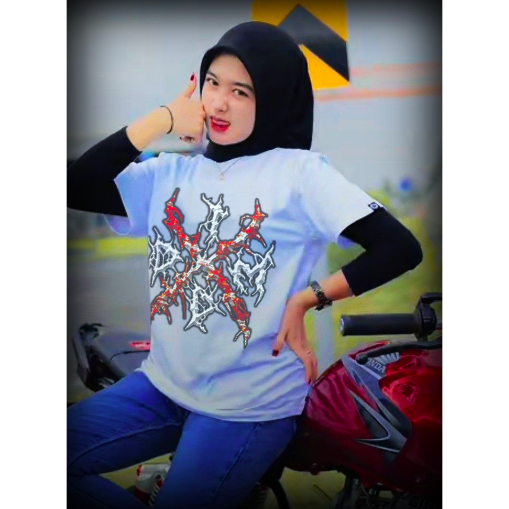 Kaos Lengan Pendek Putih IDDM