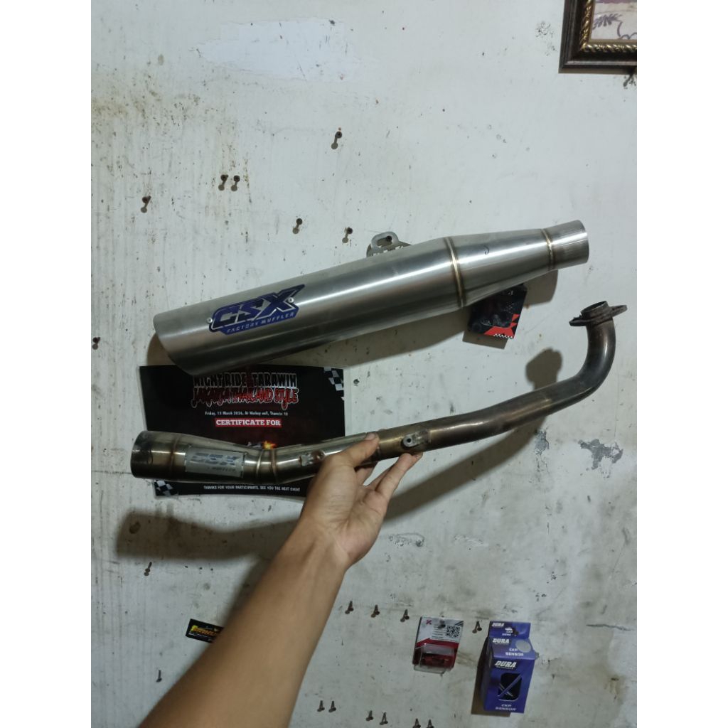 Knalpot Csx for wave 125