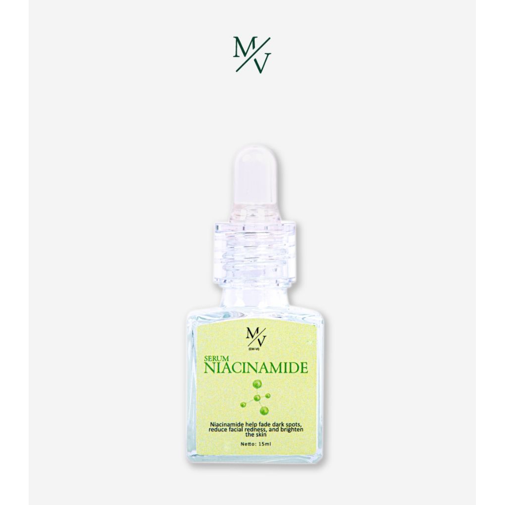 Serum Wajah Niacinamide MV glowing dan putih