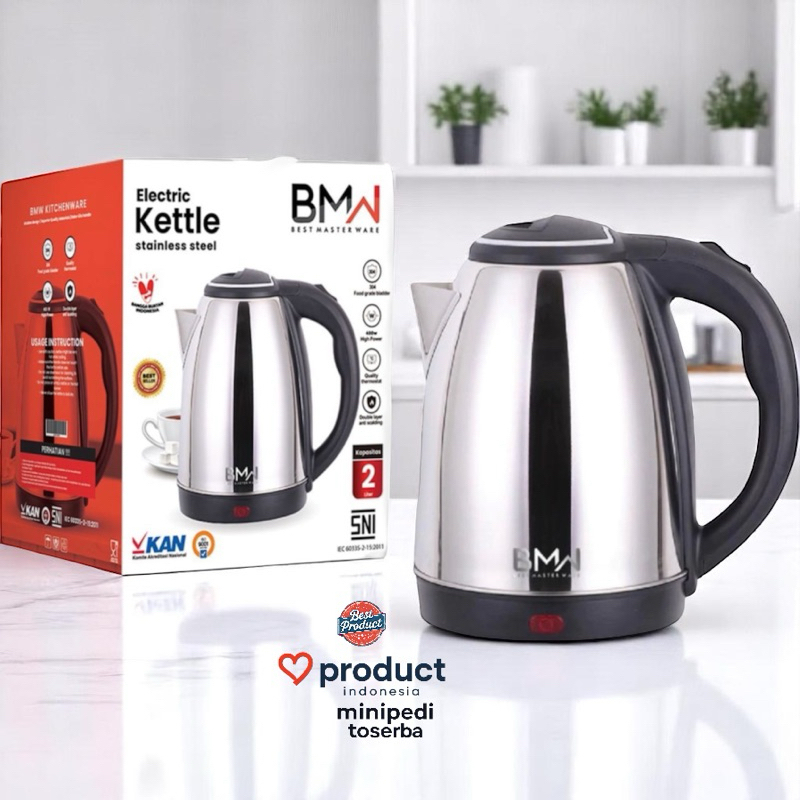 Teko listrik /  Electric Kettle 2 liter Low Watt