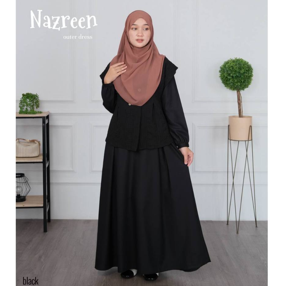 RISKIRICH Nazreen | Gamis Inner Vest | Casual Outfit Remaja Kekinian