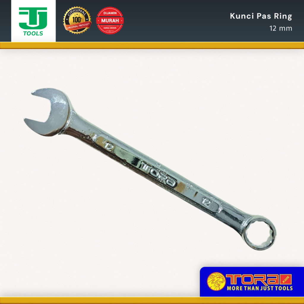 Kunci Pas Ring (12 mm) - Tora Tools