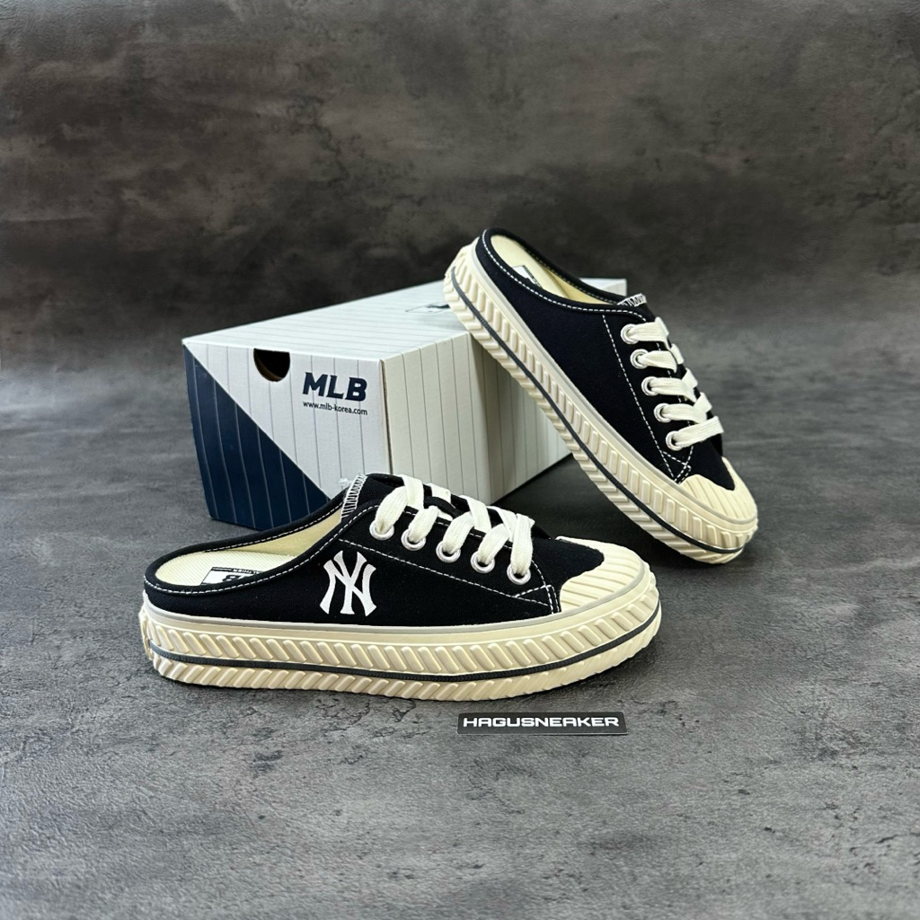 MLB PLAYBALL ORIGIN MULE NEW YORK YANKEES HAGUSNEAKER GARANSI 100% ORIGINAL