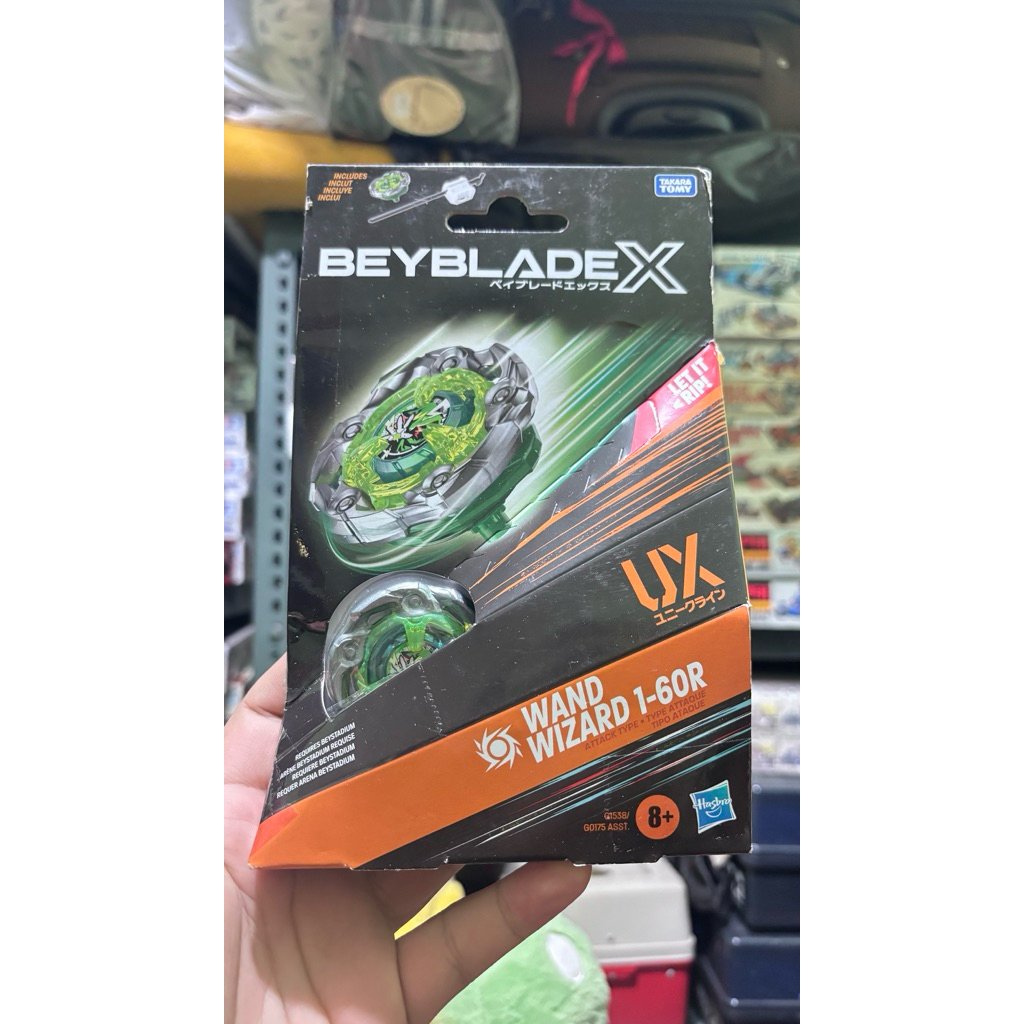 Beyblade X Wand Wizard 1-60R UX Wizard Rod Hasbro