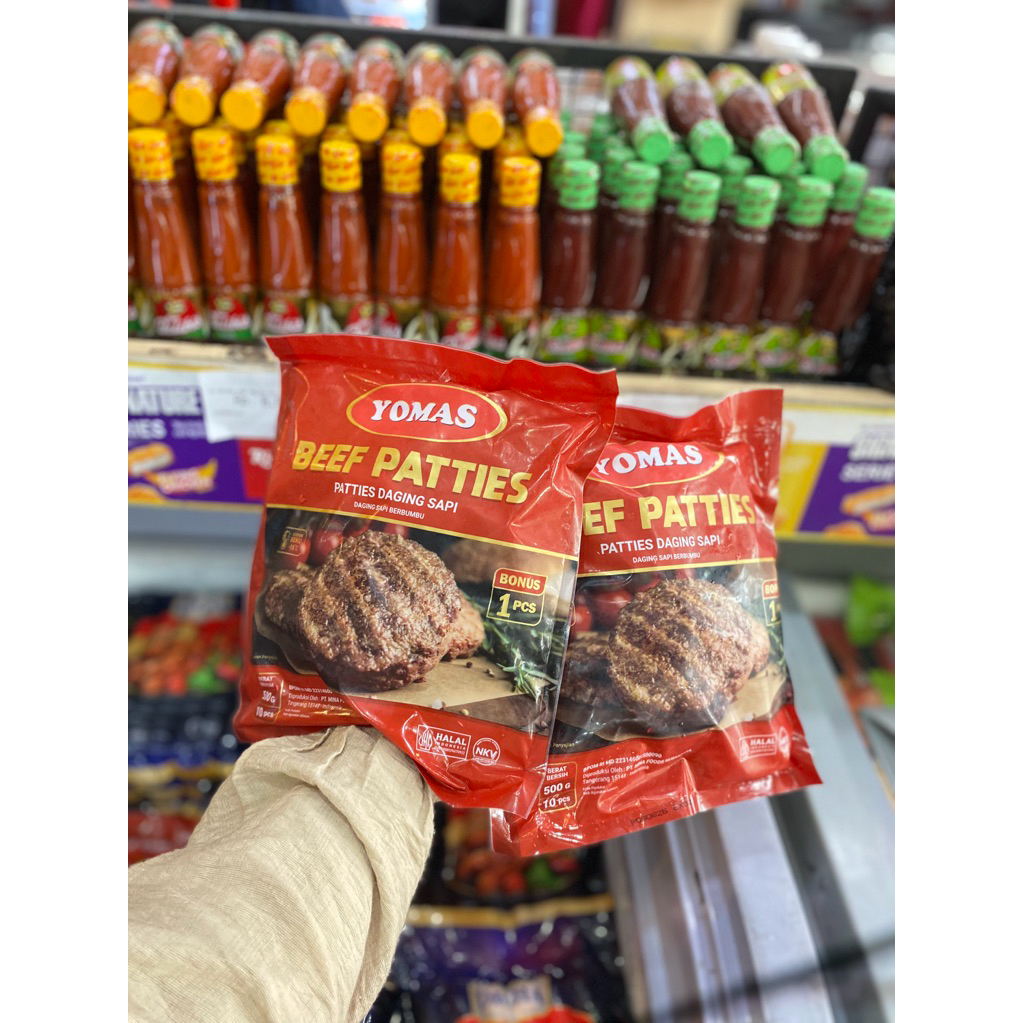 YOMAS BEEF PATTIES