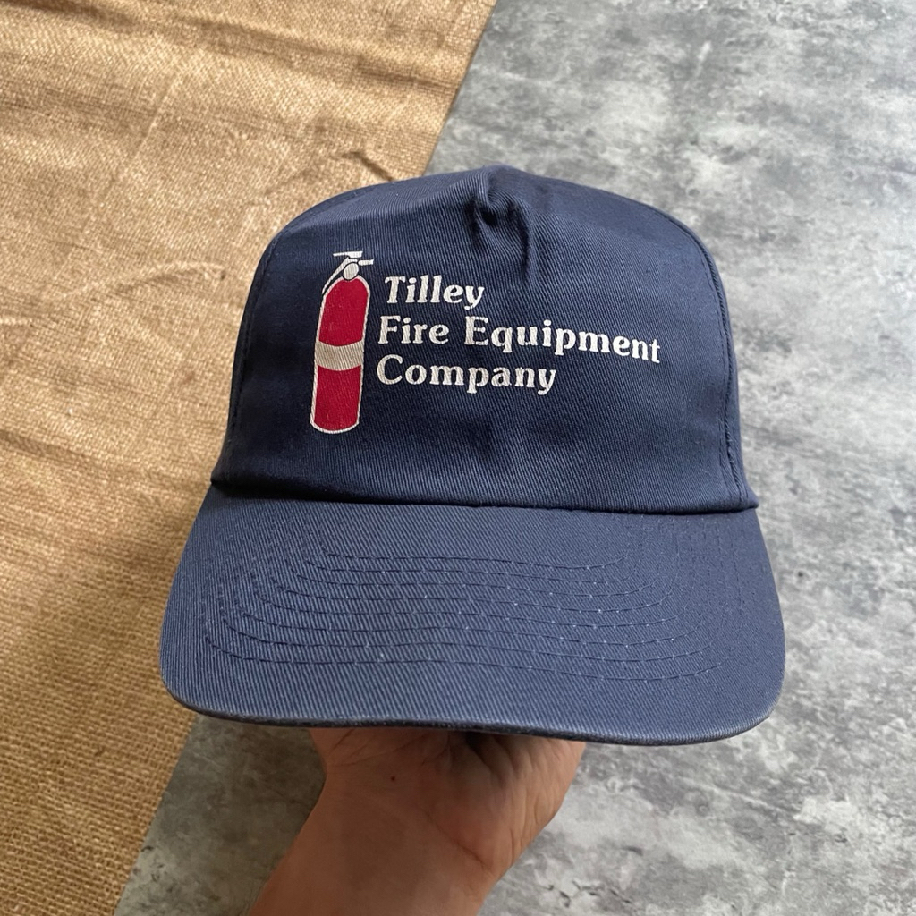 Topi Vintage Fire Equipment Company Cap