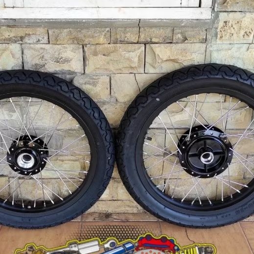 VELG JARI JARI RING 18 RX KING PAKETAN 1 SET PLUS BAN