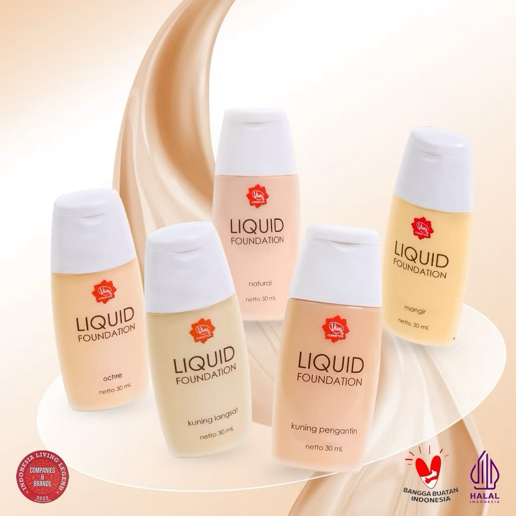 BEDAK foundation viva - VIVA liquid foundation 30 ml