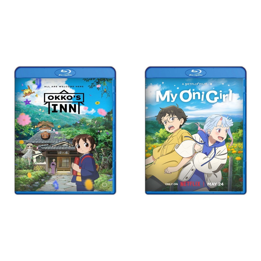 DVD Okko's Inn (2018) + DVD My Oni Girl (2024)