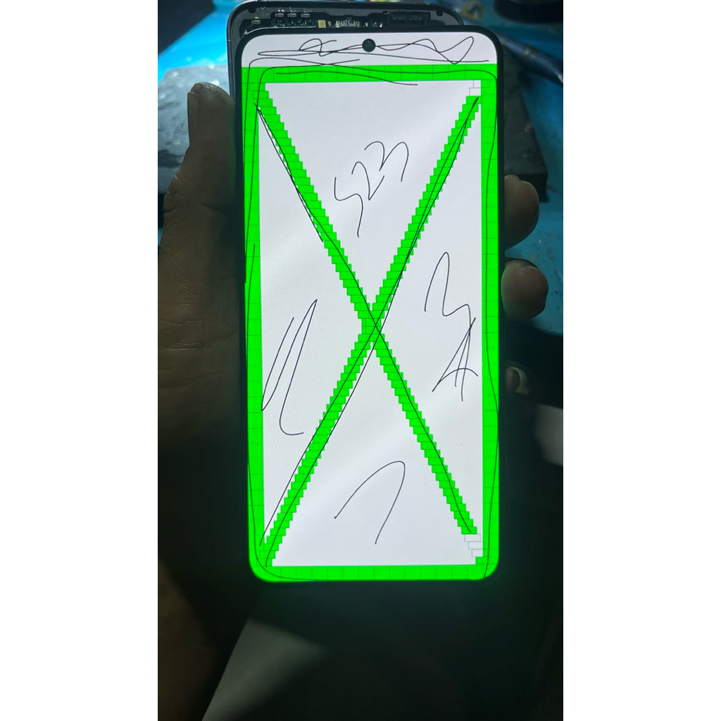 LCD Samsung s23 copotan