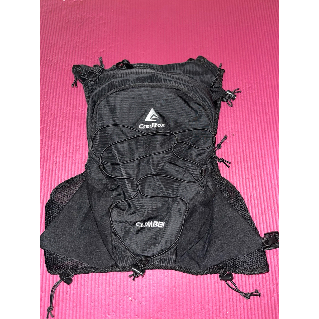 PRELOVED Tas Hydropack CREDIFOX Climber 10 Liter - BLACK